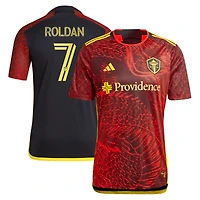 Maillot de joueur réplique Cristian Roldan adidas pour hommes Seattle Sounders FC 2024 The Bruce Lee Kit