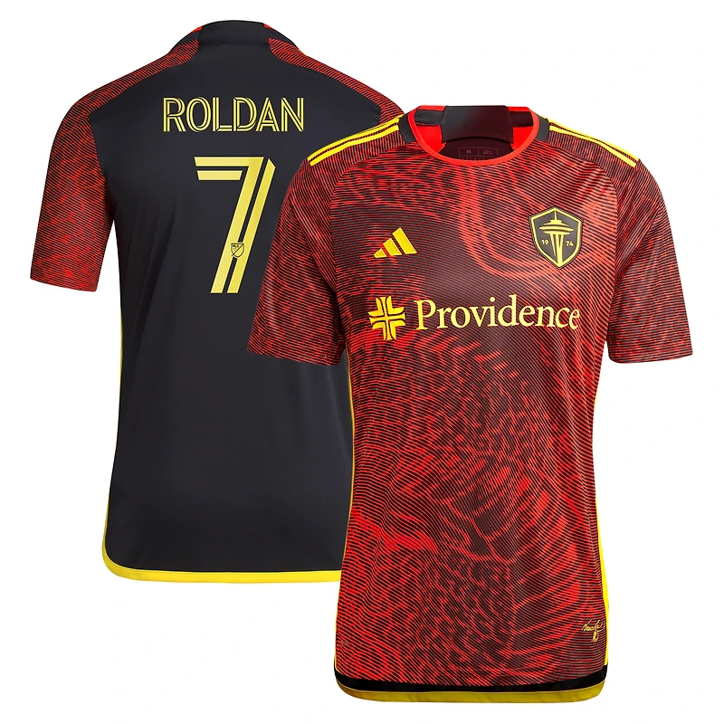 Maillot de joueur réplique Cristian Roldan adidas pour hommes Seattle Sounders FC 2024 The Bruce Lee Kit