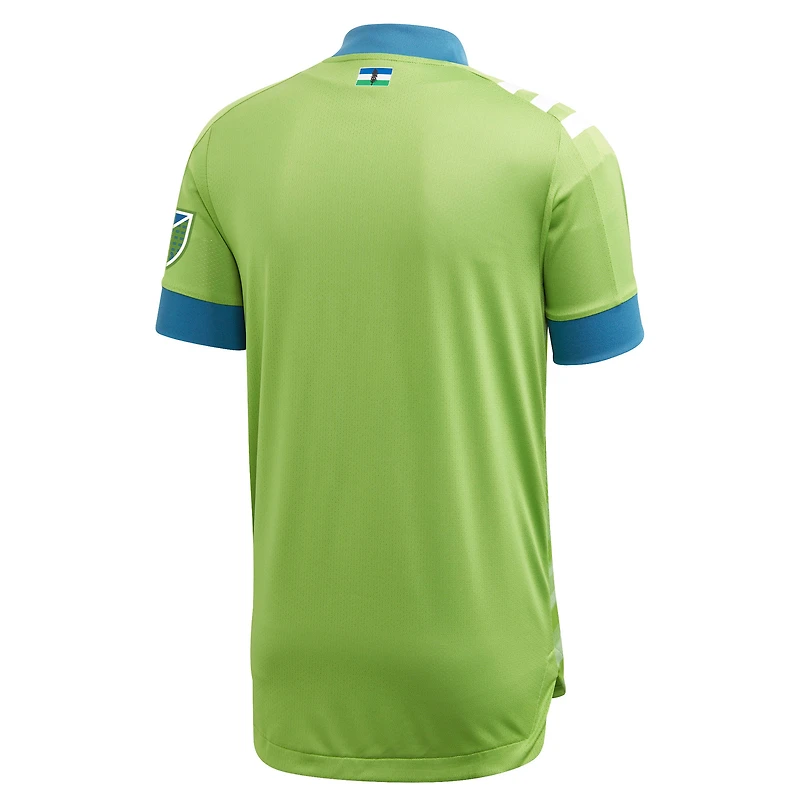 Maillot adidas vert Seattle Sounders FC 2020 Forever Green authentique pour homme