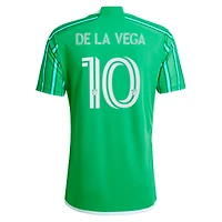 Maillot adidas Pedro de la Vega pour homme Seattle Sounders FC 2024 The Anniversary Kit Replica Player vert