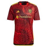 Men's adidas Pedro de la Vega Red Seattle Sounders FC 2024 The Bruce Lee Kit Replica Player Jersey