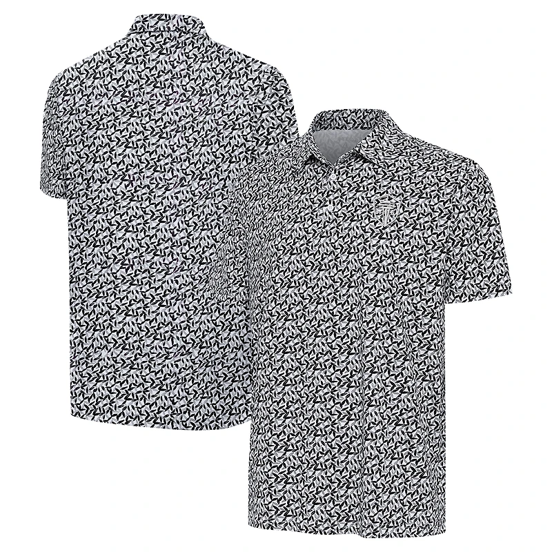 Polo gris/noir Antigua pour homme des Seattle Sounders FC Seasons