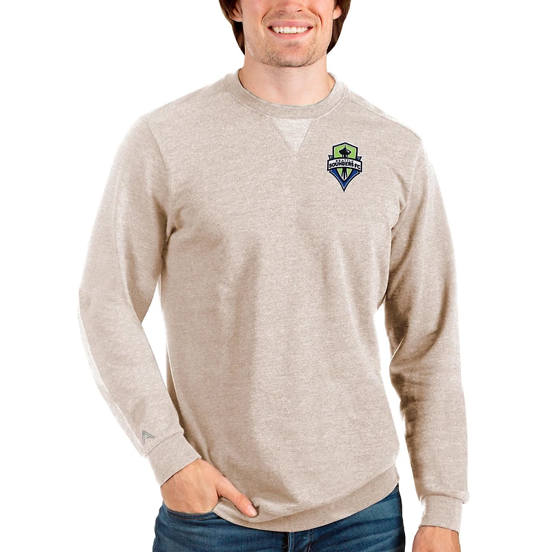 Sweat-shirt ras du cou Reward pour homme, motif avoine Antigua Seattle Sounders FC