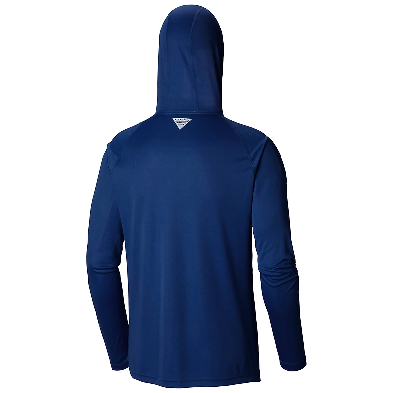 T-shirt à capuche manches longues bleu marine Seattle Sounders FC Terminal Tackle pour homme
