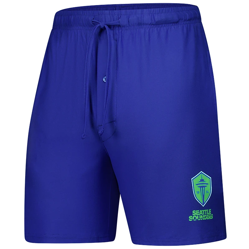 Men's Concepts Sport Blue Seattle Sounders FC 2-Pack Record Shorts Set