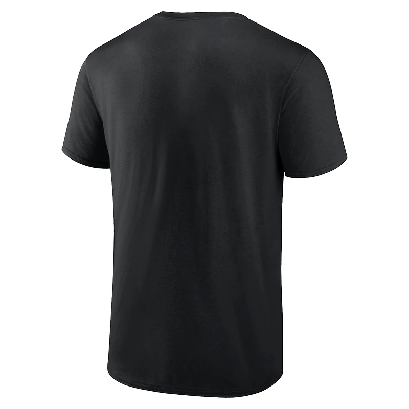 Men's Fanatics  Black Seattle Sounders FC Primary Logo T-Shirt