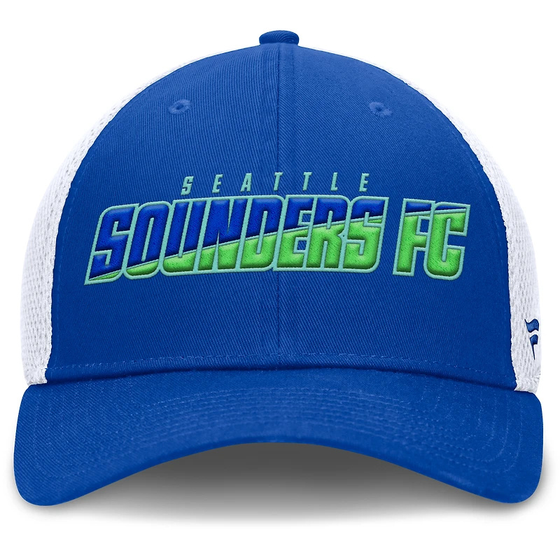 Men's Fanatics Blue Seattle Sounders FC Rocket Flex Hat