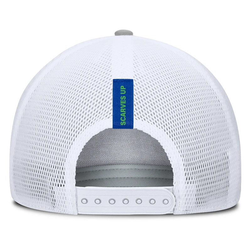 Casquette ajustable à bloc bas Fanatics pour homme, gris chin