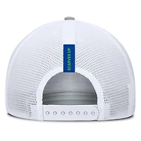 Casquette ajustable à bloc bas Fanatics pour homme, gris chin