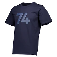 Men's Navy Seattle Sounders FC Multi-Layer Primary Logo Heavyweight Relaxed T-Shirt