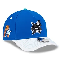 Men's New Era  Blue/White Seattle Sounders FC 2025 Jersey Hook 9FORTY M-Crown Adjustable Hat