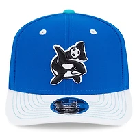 Men's New Era  Blue/White Seattle Sounders FC 2025 Third 9SEVENTY Stretch-Snap Hat