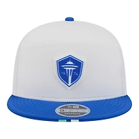Casquette snapback New Era bleue Seattle Sounders FC 2026 MLS Kick Off 9FIFTY pour homme
