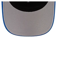Men's New Era  Blue Seattle Sounders FC Labeled 9SEVENTY Trucker Stretch-Snap Adjustable Hat