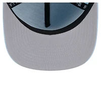 Men's New Era Light Blue Seattle Sounders FC Color Pack A-Frame 59FIFTY Fitted Hat