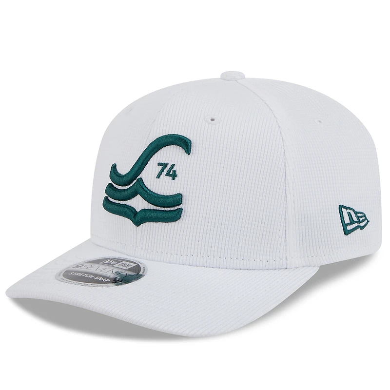Men's New Era  White Seattle Sounders FC 2025 Jersey Hook 9SEVENTY Stretch-Snap Hat