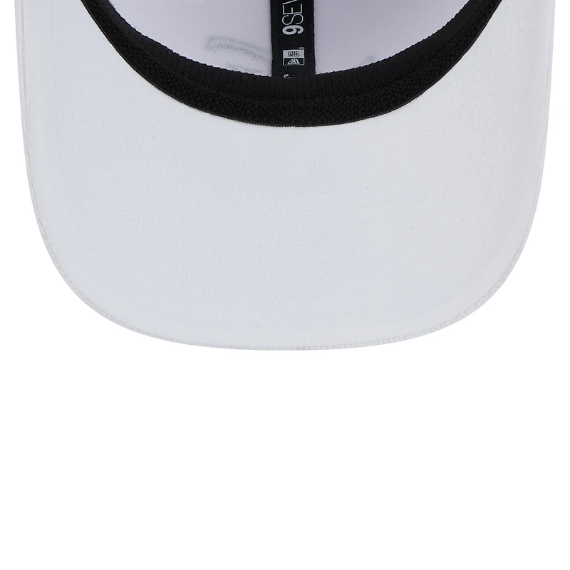 Men's New Era  White Seattle Sounders FC 2025 Jersey Hook 9SEVENTY Stretch-Snap Hat