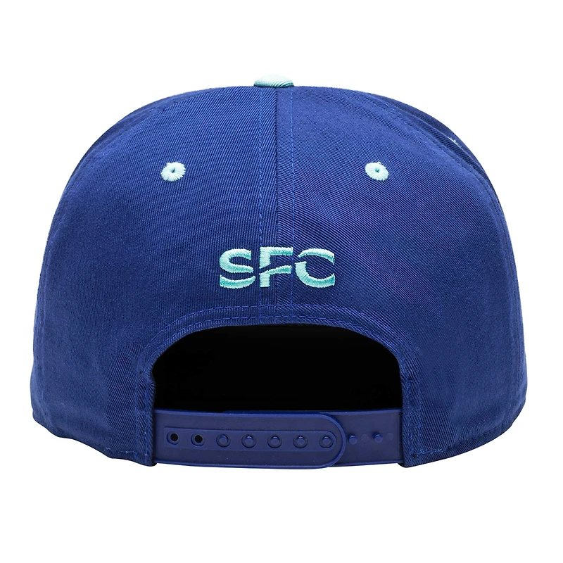 Men's Seattle Sounders FC Blue Bankroll Snapback Hat