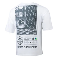 T-shirt graphique oversize blanc Seattle Sounders FC Celestial de la marque Men's Sport Design Sweden