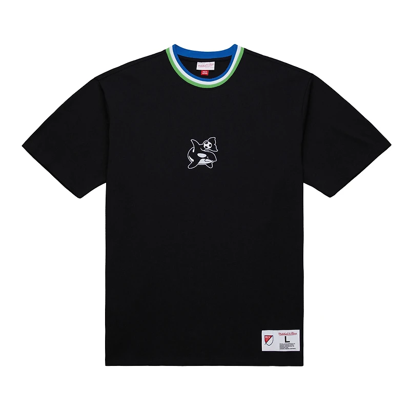 Mitchell & Ness  Black Seattle Sounders FC Playmaker T-Shirt