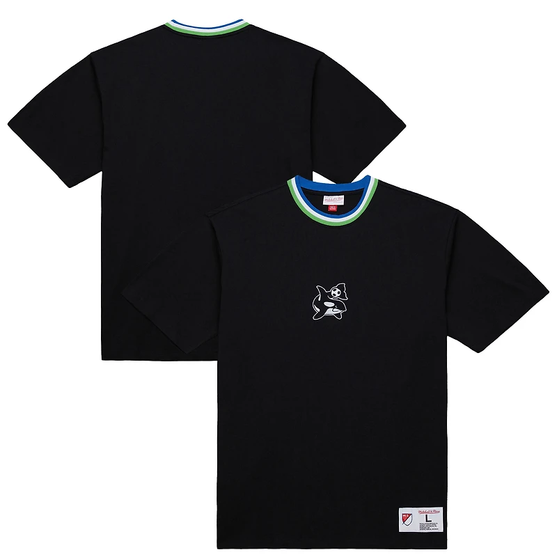 Mitchell & Ness  Black Seattle Sounders FC Playmaker T-Shirt