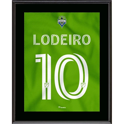 Nicolas Lodeiro Seattle Sounders FC 10.5" x 13" Jersey Style Number 10 Sublimated Plaque
