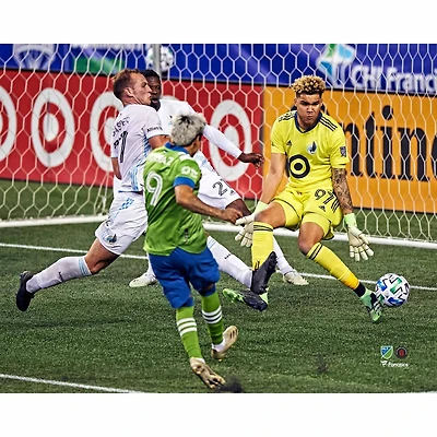 Raul Ruidiaz Seattle Sounders FC Unsigned 2020 MLS Cup Western Conference Finals Champions Goal Photograph