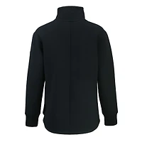 Women's Cutter & Buck  Black Seattle Sounders FC Roam Eco Full-Zip Recycled Jacket
