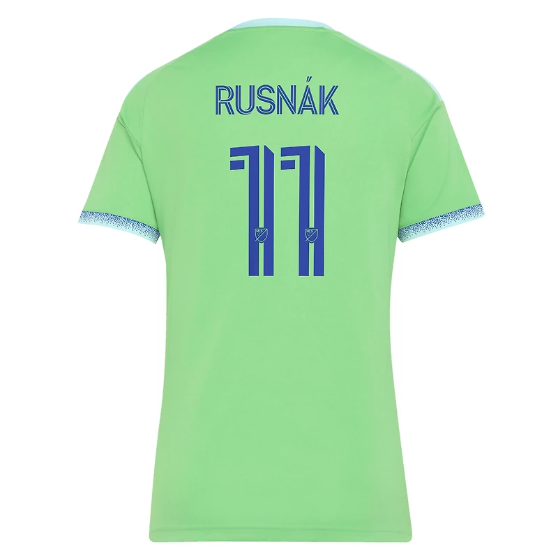 Maillot réplique adidas Albert Rusnak Rave Green Seattle Sounders FC 2026 « The Evergreen State » pour femme