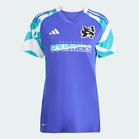 Maillot réplique bleu adidas Seattle Sounders FC 2025 pour femme