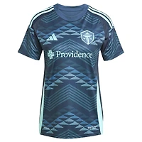 Women's adidas Pedro de la Vega Blue Seattle Sounders FC 2025 The Salish Sea Kit Replica Player Jersey