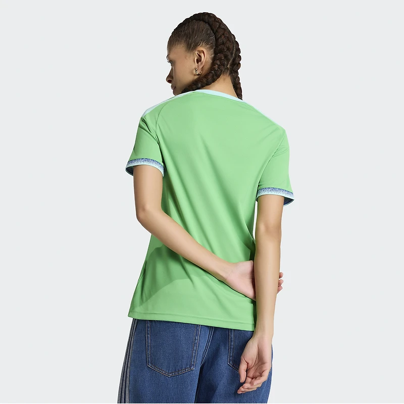 Maillot réplique adidas Rave Green Seattle Sounders FC 2026 « The Evergreen State » pour femme