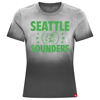 Women's Sportiqe Charcoal Seattle Sounders FC Arcadia T-Shirt