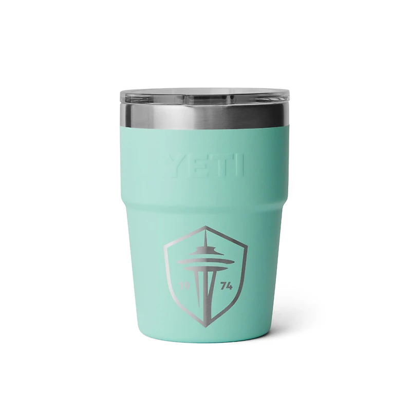 Gobelet empilable YETI Seattle Sounders FC Rambler de 473 ml (16 oz) avec couvercle Magslider