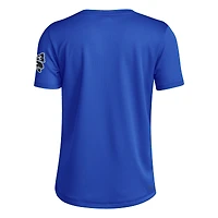T-shirt adidas bleu pour jeunes Seattle Sounders FC 2025 Archive Collection Jersey Hook