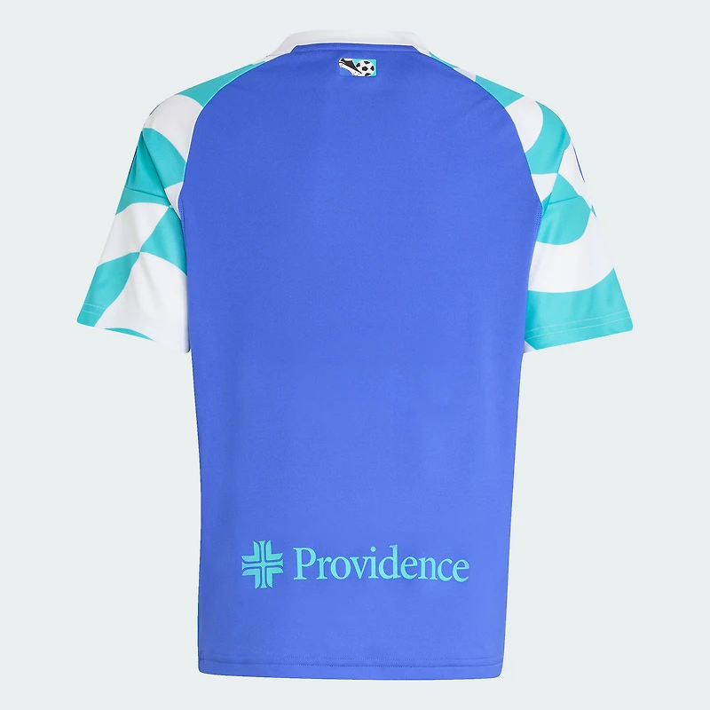 Youth adidas Blue Seattle Sounders FC 2025 Third Replica Jersey