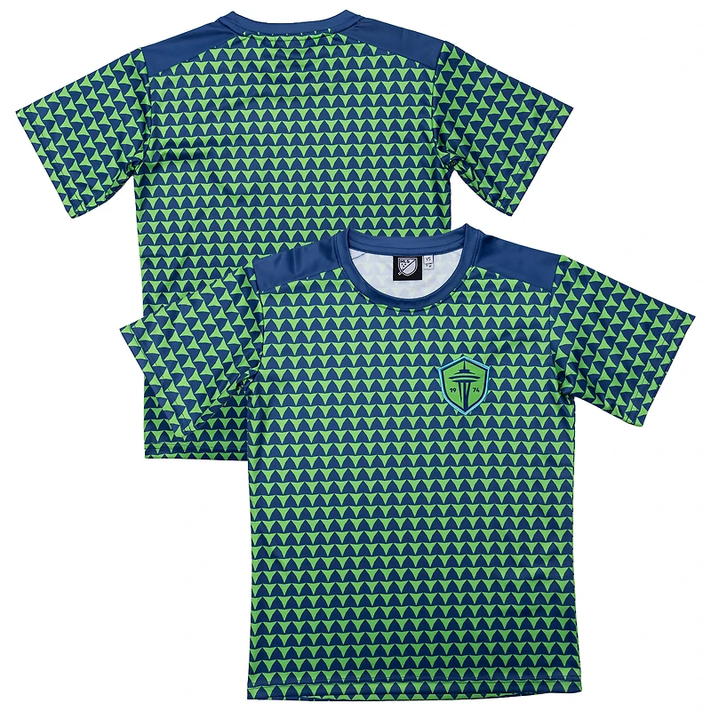 Youth Sport Design Sweden Green Seattle Sounders FC Club T-Shirt
