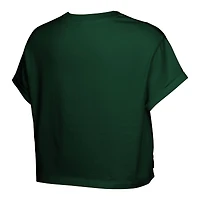 T-shirt court vert Seattle Storm City Pennant pour jeunes filles