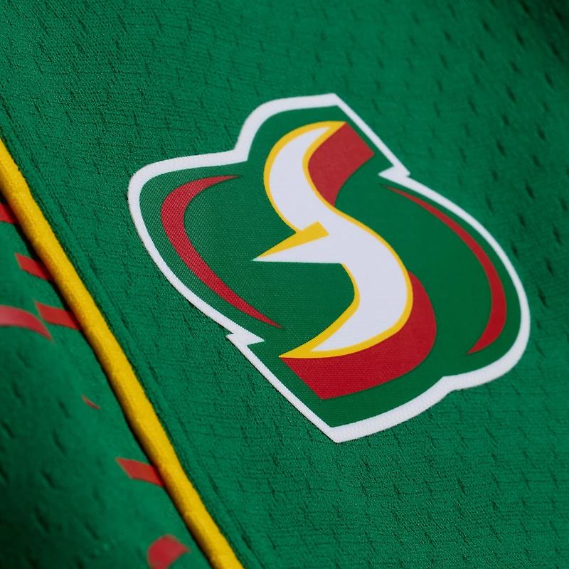 Men's Mitchell & Ness Green Seattle Storm 2007 Court Origins Swingman Shorts