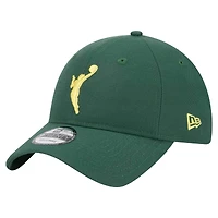 Casquette ajustable Seattle Storm 9TWENTY verte New Era pour homme