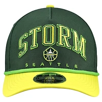 Casquette ajustable New Era Seattle Storm Bold Arch COOLERA 9FORTY A-Frame M-Crown pour homme