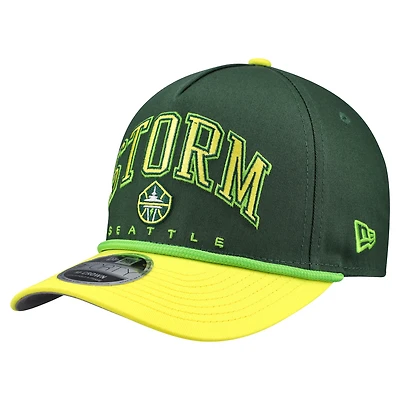 Casquette ajustable New Era Seattle Storm Bold Arch COOLERA 9FORTY A-Frame M-Crown pour homme