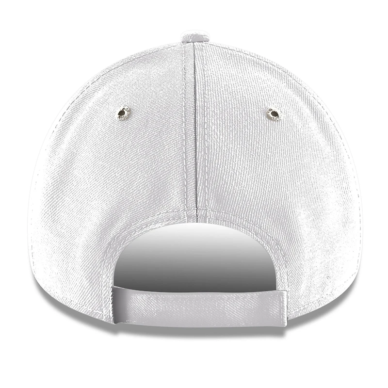 Men's New Era  White Seattle Storm Primary Logo 9FORTY Adjustable Hat