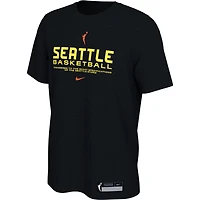 T-shirt Nike Seattle Storm On-Court Legend Essential pour homme, noir, entraînement et performance