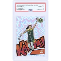 Nika Muhl Seattle Storm 2024-25 Panini Rookie Royalty Kaboom #7 PSA Carte Rookie authentifiée 10