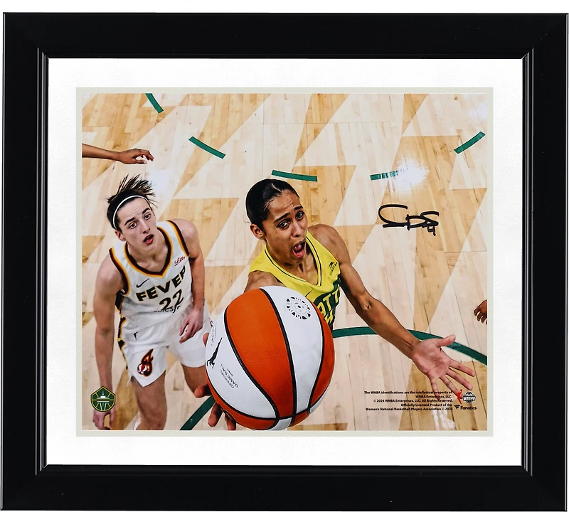 Skylar Diggins-Smith Seattle Storm Autographed 8" x 10" Layup vs. Indiana Fever Photograph