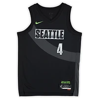 Skylar Diggins-Smith Seattle Storm Autographed Nike Black Rebel Edition Victory Player Jersey