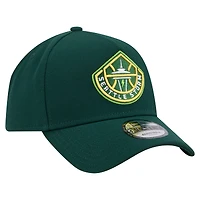 Casquette ajustable unisexe New Era verte Seattle Storm Core Logo A-Frame 9FORTY