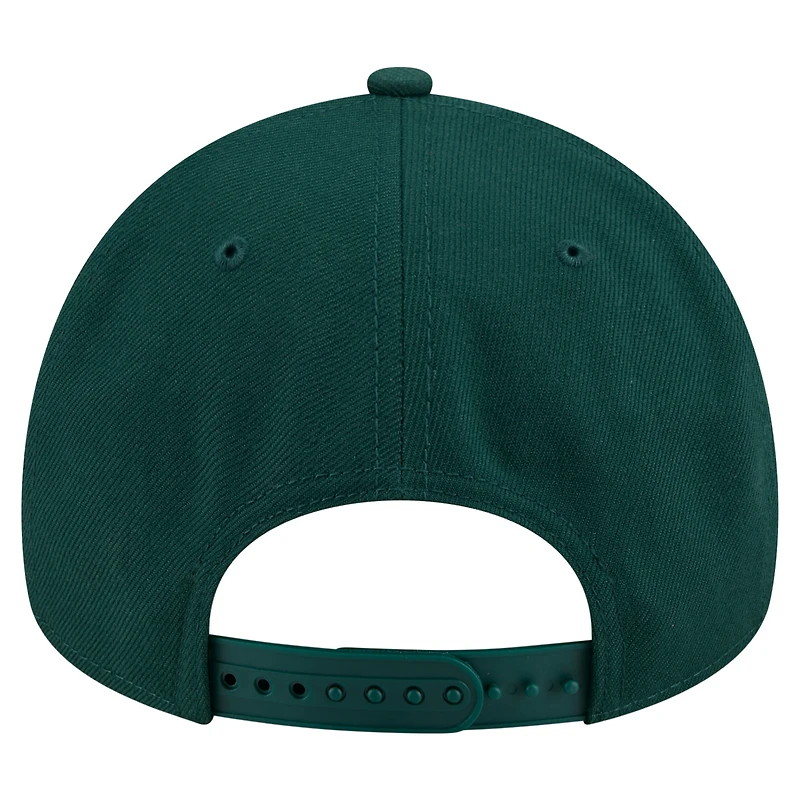 Unisex New Era Green Seattle Storm Core Logo A-Frame 9FORTY Adjustable Hat