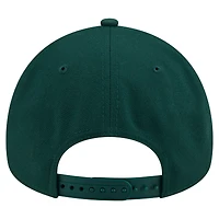 Unisex New Era  Green Seattle Storm Core Logo A-Frame 9FORTY Adjustable Hat